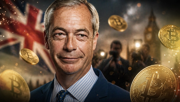 Nigel Farage Under Fire Over £5 Million Cryptocurrency Donation